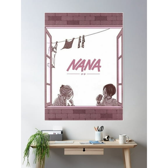 Nana Anime Inspired Anime Masterpiece Poster Wall Art, Modern Wall Decor For Living Room Bedroom, 8x12 UNFRAMED