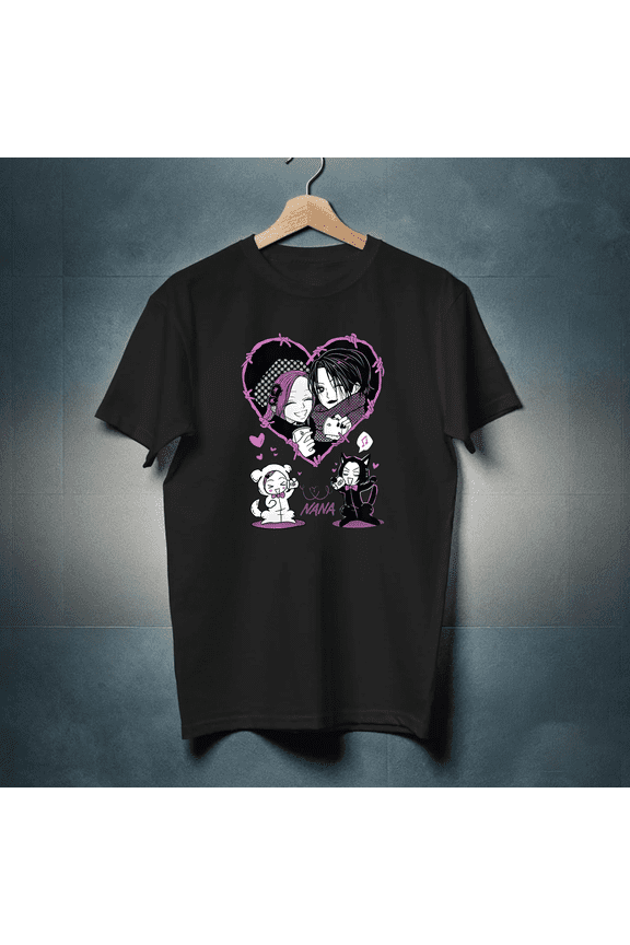 Nana Anime Merch Nana Osaki Manga Ai Yazawa Shojo T-Shirt unisex up to 5XL