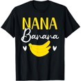 thumbnail image 1 of Nana Banana Grandma Grandmother Granny Grandparents Day T-ShirtPure cotton short-sleeved shirts for both men and women, 1 of 6
