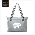 thumbnail image 1 of Nana Bear Tessa Gray Tote Bag, 1 of 5