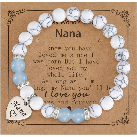 Nana Bracelet Army Mom Bracelet Gifts for Grandma Mom Birthday from daughter son Jewelry Custom Women Nana Mom Gift