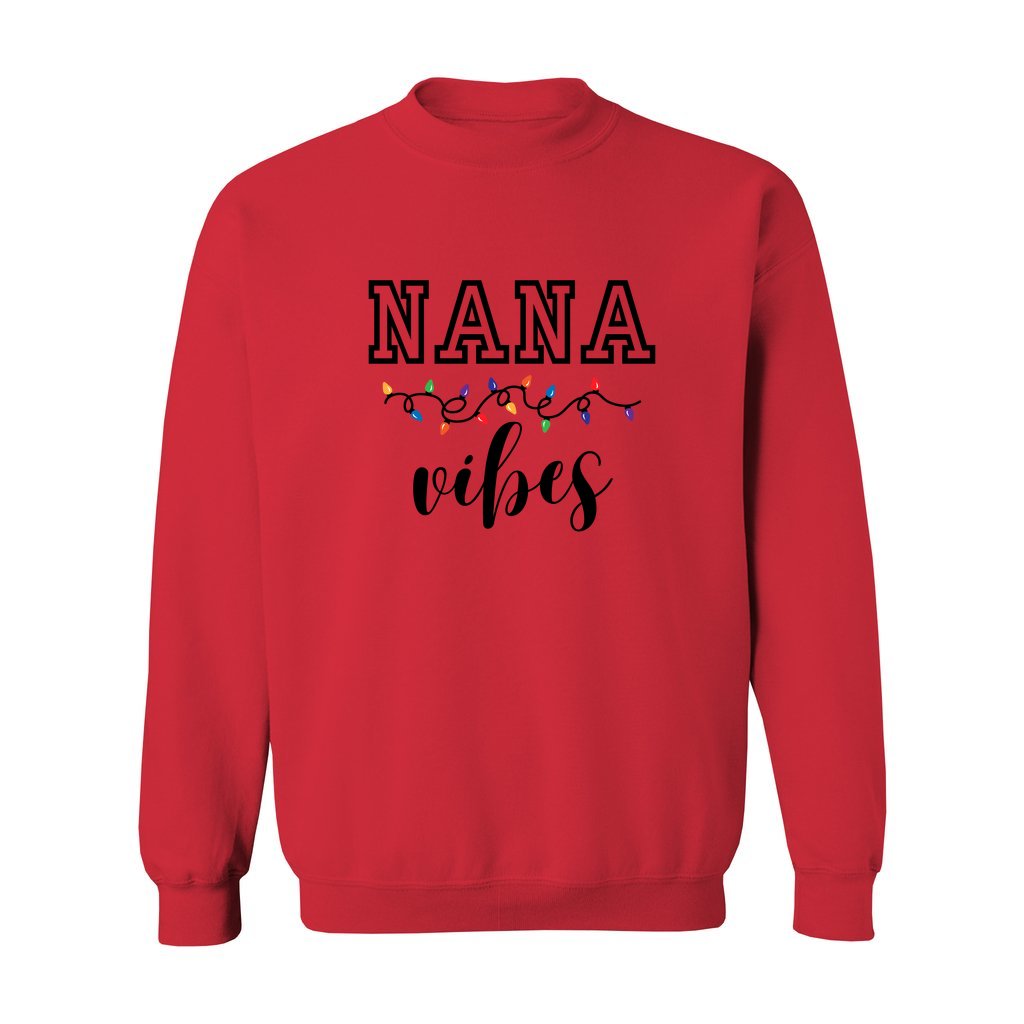 Nana Christmas Shirt Gift, Nana Vibes Sweatshirt, Gift for Nana by