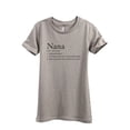 thumbnail image 1 of Nana Definition Women's Fashion Relaxed T-Shirt Tee Heather Tan 2X-Large, 1 of 3
