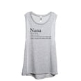 thumbnail image 1 of Nana Definition Women's Fashion Sleeveless Muscle Workout Yoga Tank Top Sport Grey 2X-Large, 1 of 3