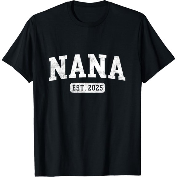 Nana Est 2025 Promoted To Nana Announcement T-Shirt