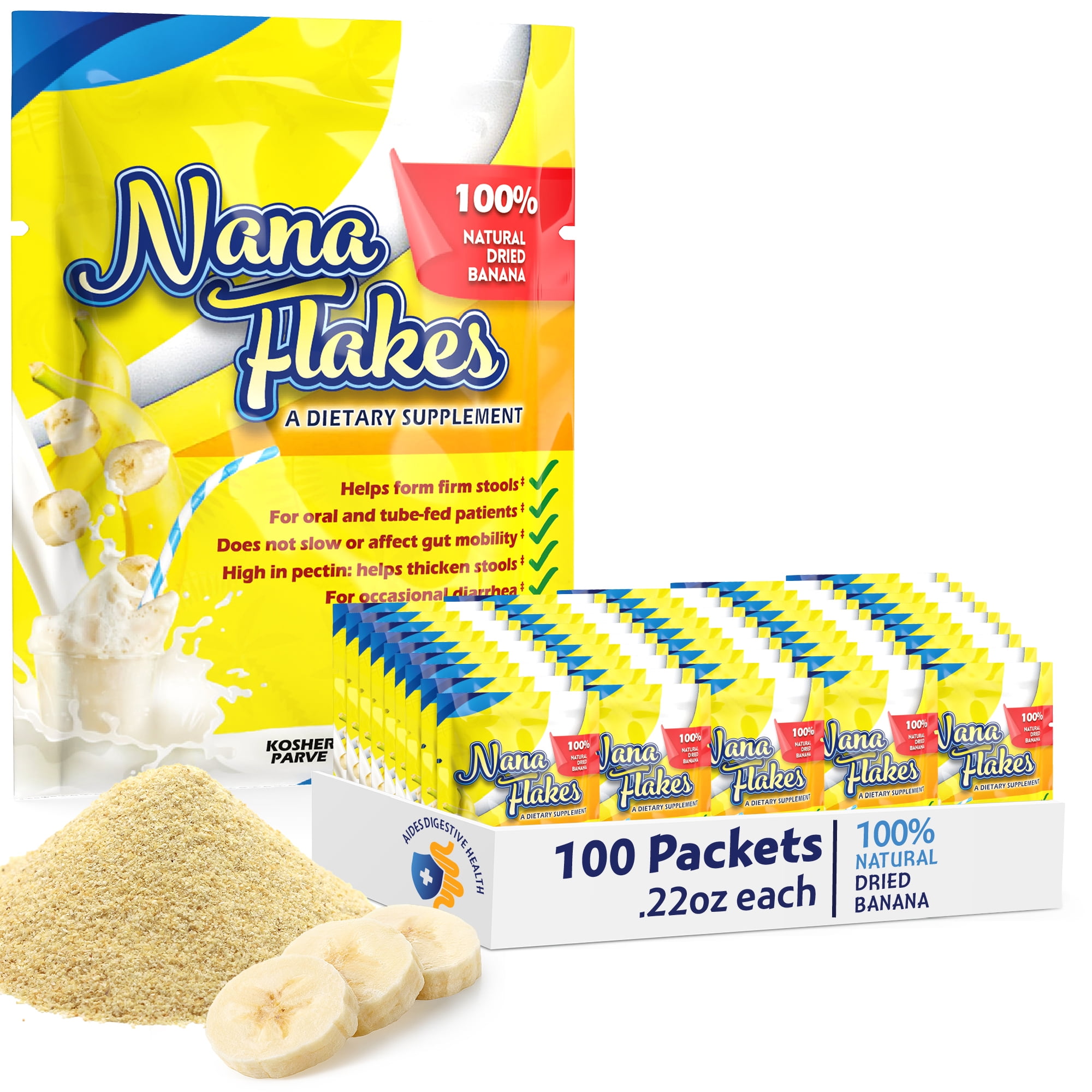 Nana Flakes by Nutritional Designs Banana Flakes Medical Food Powder ...