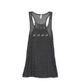 thumbnail image 1 of Nana Friends Women's Fashion Sleeveless Flowy Racerback Workout Yoga Tank Top Charcoal Grey Small, 1 of 3