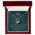thumbnail image 1 of To My Nana Gift Necklace Grandma Necklace, Grandma Christmas Gift, Nana Necklace, Xmas Gift For Grandma - Forever Love Necklace - White Gold or Yellow Gold - Gift Box, 1 of 5
