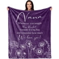 thumbnail image 1 of Nana Gifts, Mothers Day Birthday Gifts for Nana, Best Nana Ever Gift, Birthday Gifts for Nana, Nana Gifts from Grandkids, Gifts Ideas for Grandma, Best Birthday Gifts for Nana 50"X60" Blanket, 1 of 6