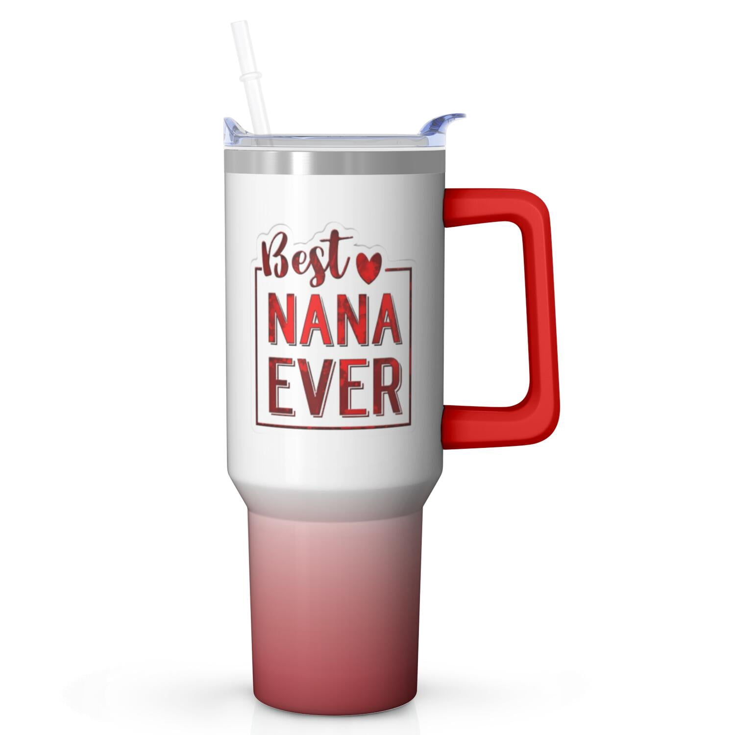 Nana Gifts for Women Grandma on Mothers Day! 40oz Tumbler with Lid from Granddaughter, Insulated Travel Cup, Birthday Christmas Gift Idea for Her