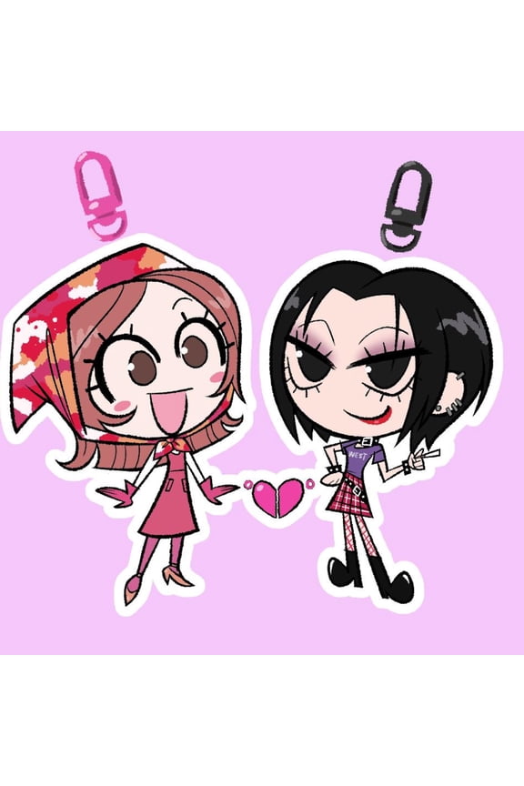 Nana Heart Clasp Keychains (1 keychain)