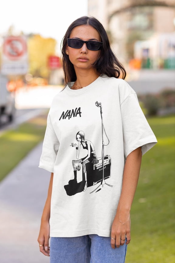 Nana Osaki T-Shirt | Punk Rock Anime Tee | Japanese Shojo Manga Shirt for Fans