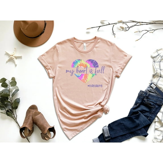 Nana Shirt, Nana Life Nana Shirt, Tie Dye Nana T-Shirt, Mothers Day Shirt, Mothers Day Gift, Mothers Day T Shirt, Nana Life Shirt