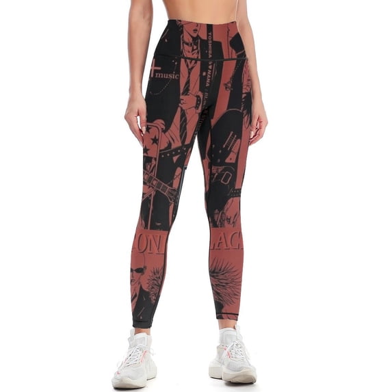 Nana The Black Sts Band Spread #6 Leggings Clothing fitness gym clothing Womens Leggings