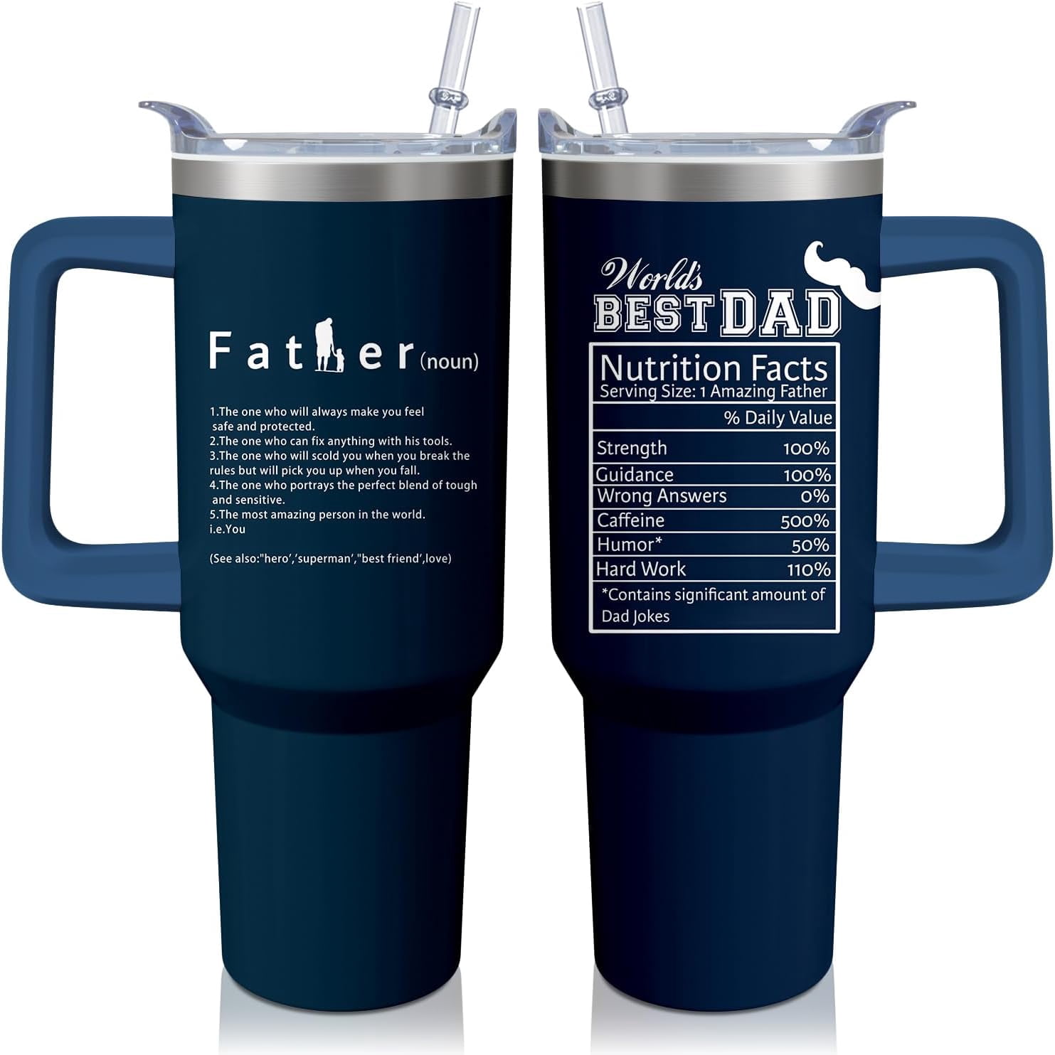 Nana Tumbler 40oz - Grandmother Gift - Insulated Stainless Steel Travel Mug - Mother's Day, Birthday Present
