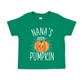 thumbnail image 1 of Nana's Little Pumpkin Toddler T-Shirt 5/6T Kelly Green, 1 of 3