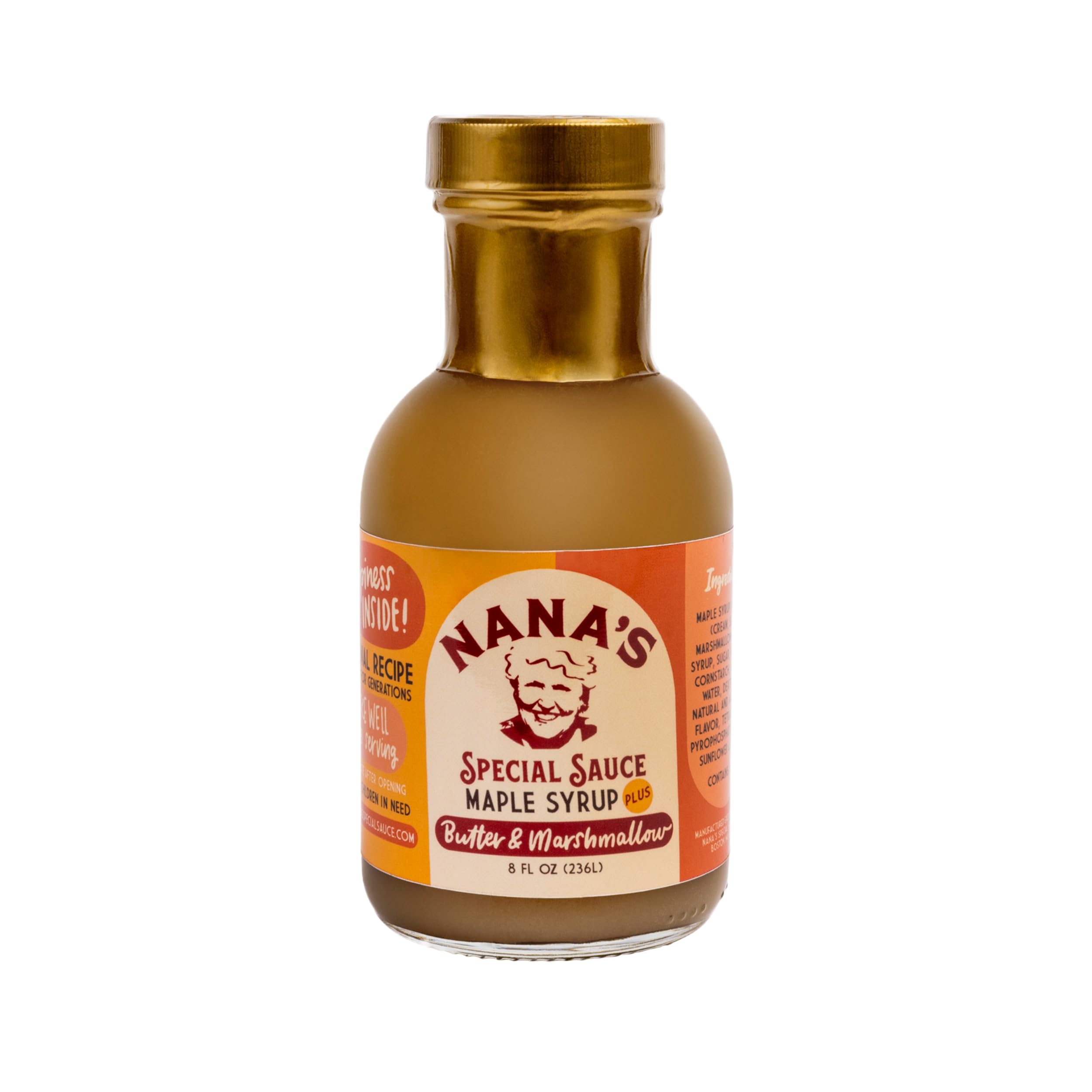 Nana’s Special Sauce DHF10 Pure Maple Syrup with Real Butter