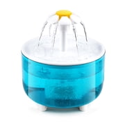 Nanafrog Cat Water Fountain Automatic Pet Water Dispenser for Multiple Pets,1.5L,Blue