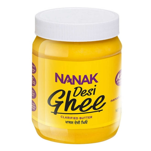 Nanak Pure Desi Ghee Clarified Butter, 3.5 lbs