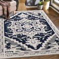 thumbnail image 1 of Nanan 5'x8' Soft Washable Area Rug, Non-Slip Stain Resistant Floor Carpet for Living Room Bedroom Hallway Home Decor, Blue, 1 of 8