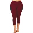 thumbnail image 1 of Nananla Skinny Yoga Sport Pants High-Waisted Solid Color Plus Size Leggings, 1 of 4