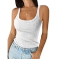 thumbnail image 1 of Nananla Women's Solid Color Sleeveless Tanks Top, 1 of 2