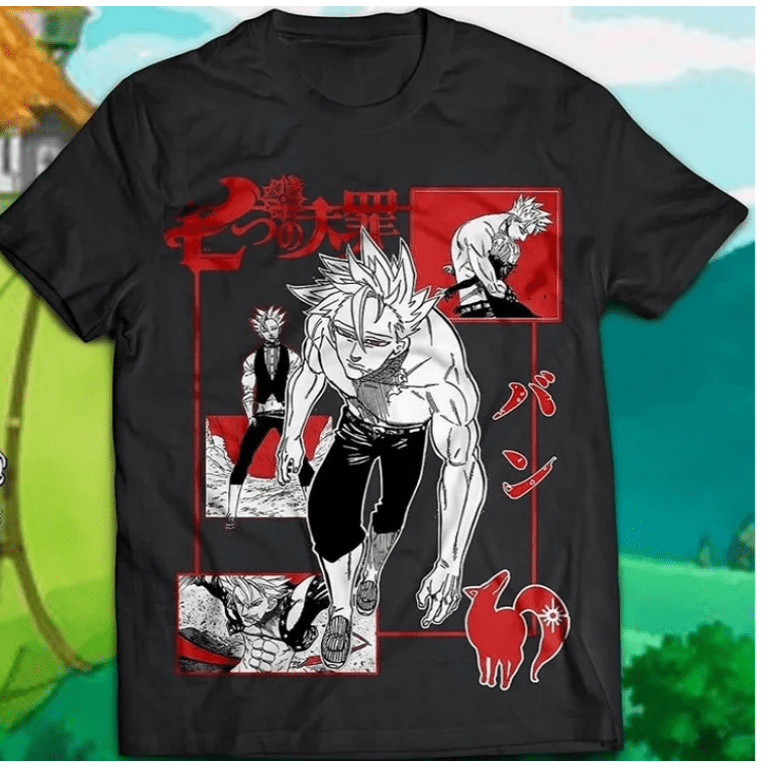 Nanatsu no taizai shirt hotsell