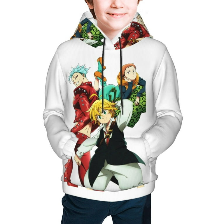 Nanatsu no Taizai The Seven Deadly Sins Kids' Hoodie 3D Print