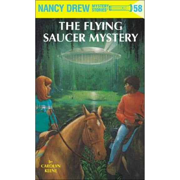 Pre-Owned Nancy Drew 58: The Flying Saucer Mystery (Hardcover) by Carolyn Keene