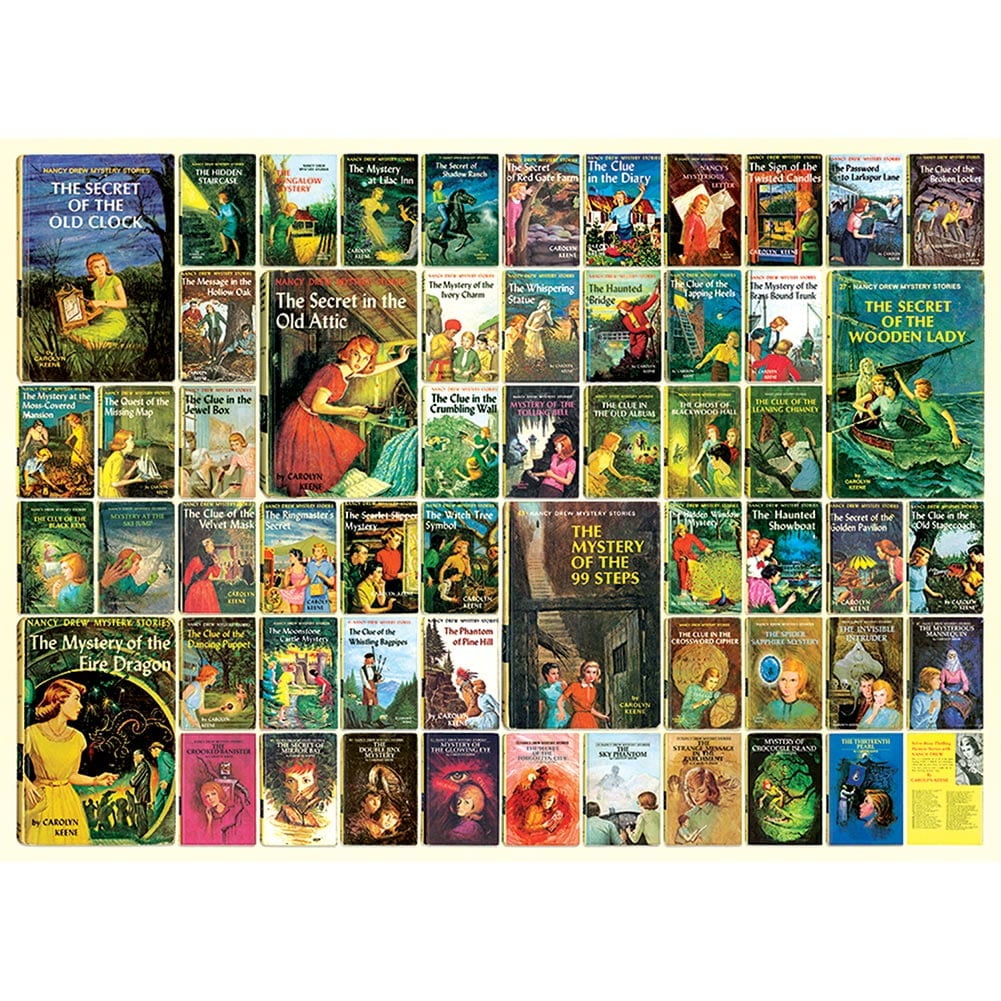 Nancy Drew Book Cover 1000 Piece Jigsaw Puzzle
