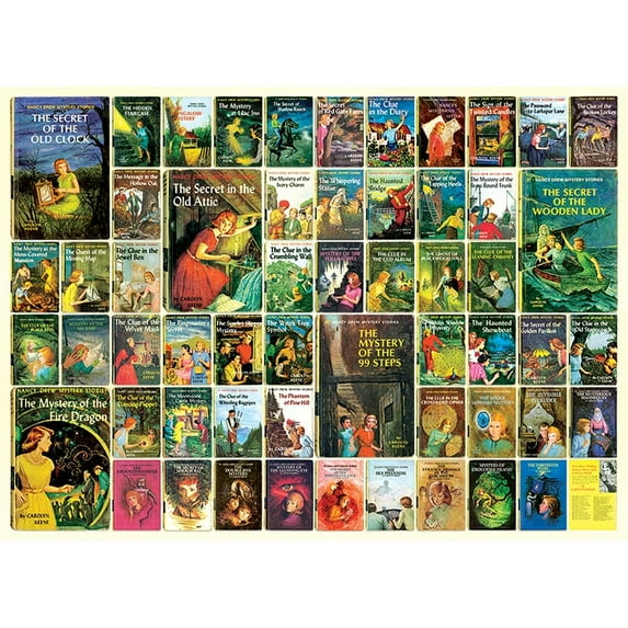 Nancy Drew Book Cover 1000 Piece Jigsaw Puzzle