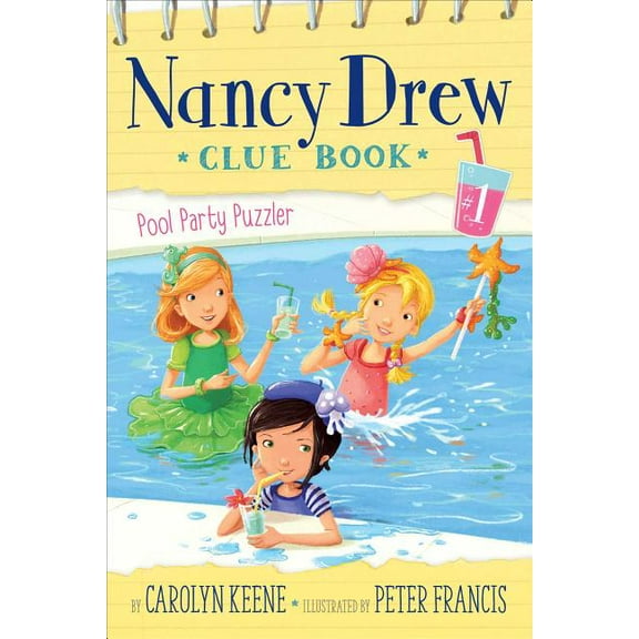 Nancy Drew Clue Book Pool Party Puzzler, Book 1, (Hardcover)