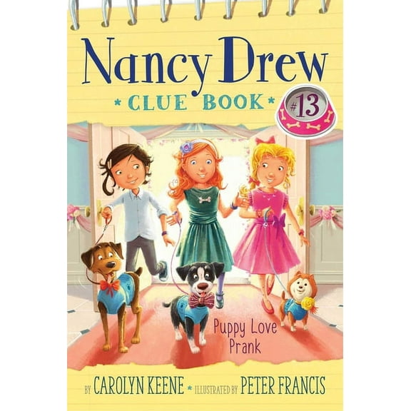 Nancy Drew Clue Book Puppy Love Prank, Book 13, (Hardcover)