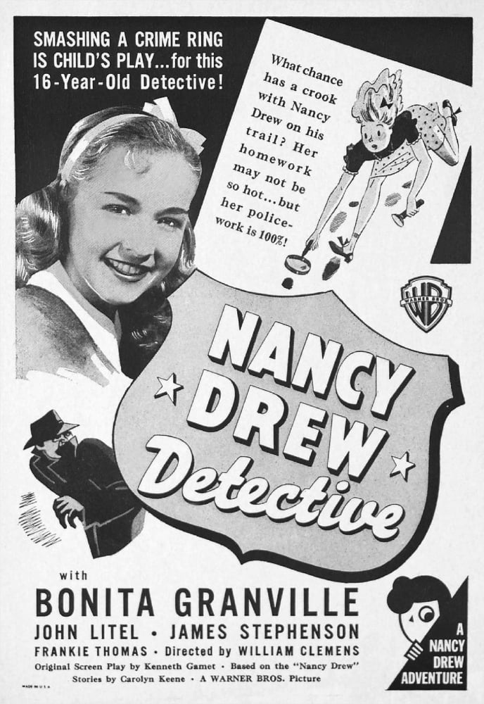 Nancy Drew - Detective U Canvas Art -  (24 x 36)