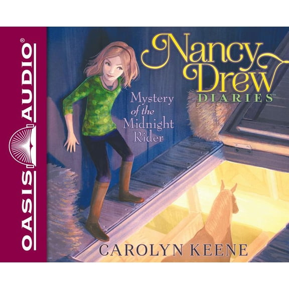 Nancy Drew Diaries: Mystery of the Midnight Rider (Library Edition) (Series #3) (CD-Audio)