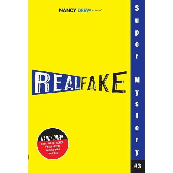 Nancy Drew: Girl Detective Super Mystery Real Fake, Book 3, (Paperback)