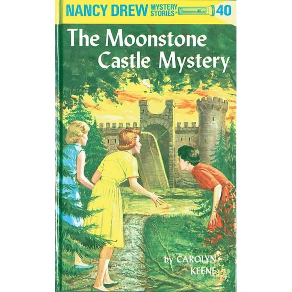 Nancy Drew The Moonstone Castle Mystery, Book 40, (Hardcover)