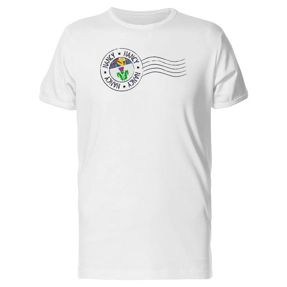 Nancy Grunge Postal Flag Tee Men's -Image by Shutterstock