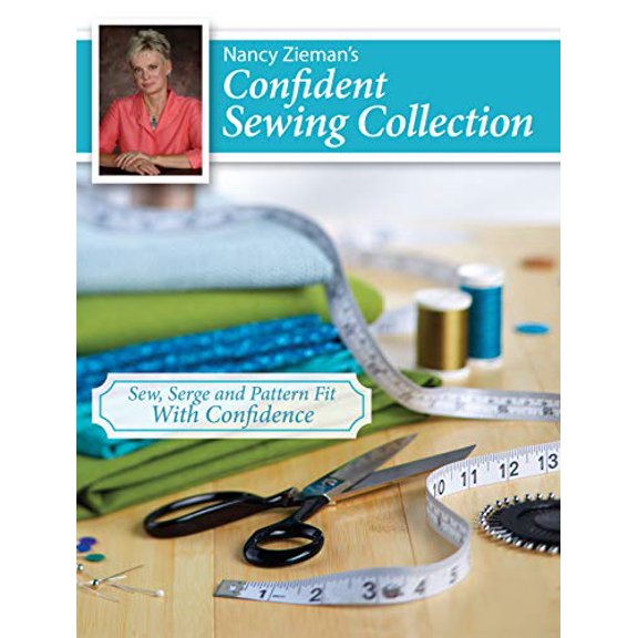 Pre-Owned Nancy Zieman's Confident Sewing Collection: Sew, Serge and Pattern Fit with Confidence (Paperback) 1440241570 9781440241574