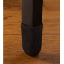 NancyProtectz The Original Furniture Sock (Black/Medium) Patented with Grips Inside/Chair Leg Hardwood Floor Protectors.