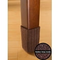 thumbnail image 1 of NancyProtectz The Original Furniture Sock (Small/Brown) Patented with Grips Inside/Chair Leg Hardwood Floor Protectors., 1 of 6