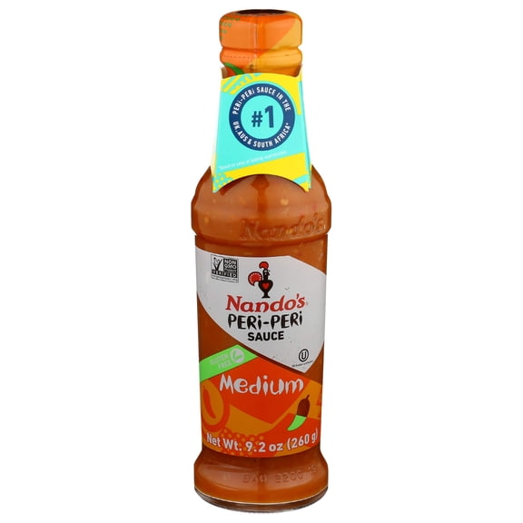 Nando - Sauce Peri Peri Medium - 9.2 OZ, Case of 6