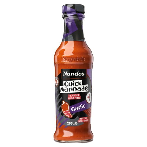 Nando's Garlic Peri-Peri Marinade 265g, British Import (Pack of 2)