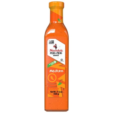 Nando's Medium Spice PERi-PERi Hot Sauce and Marinade, 17.6 fl oz