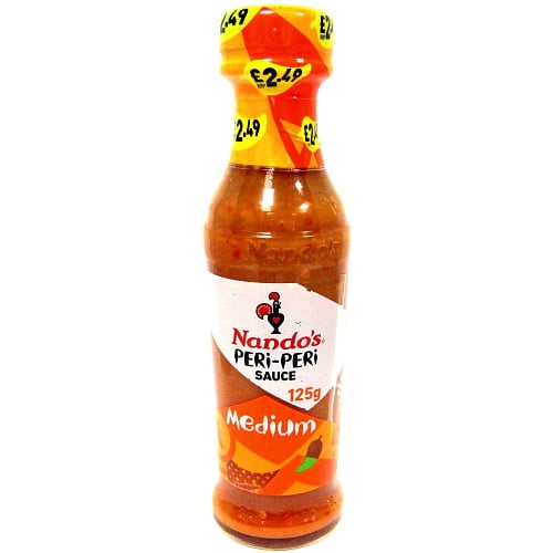 Nando's Peri-Peri Medium Sauce 125g (pack of 12)