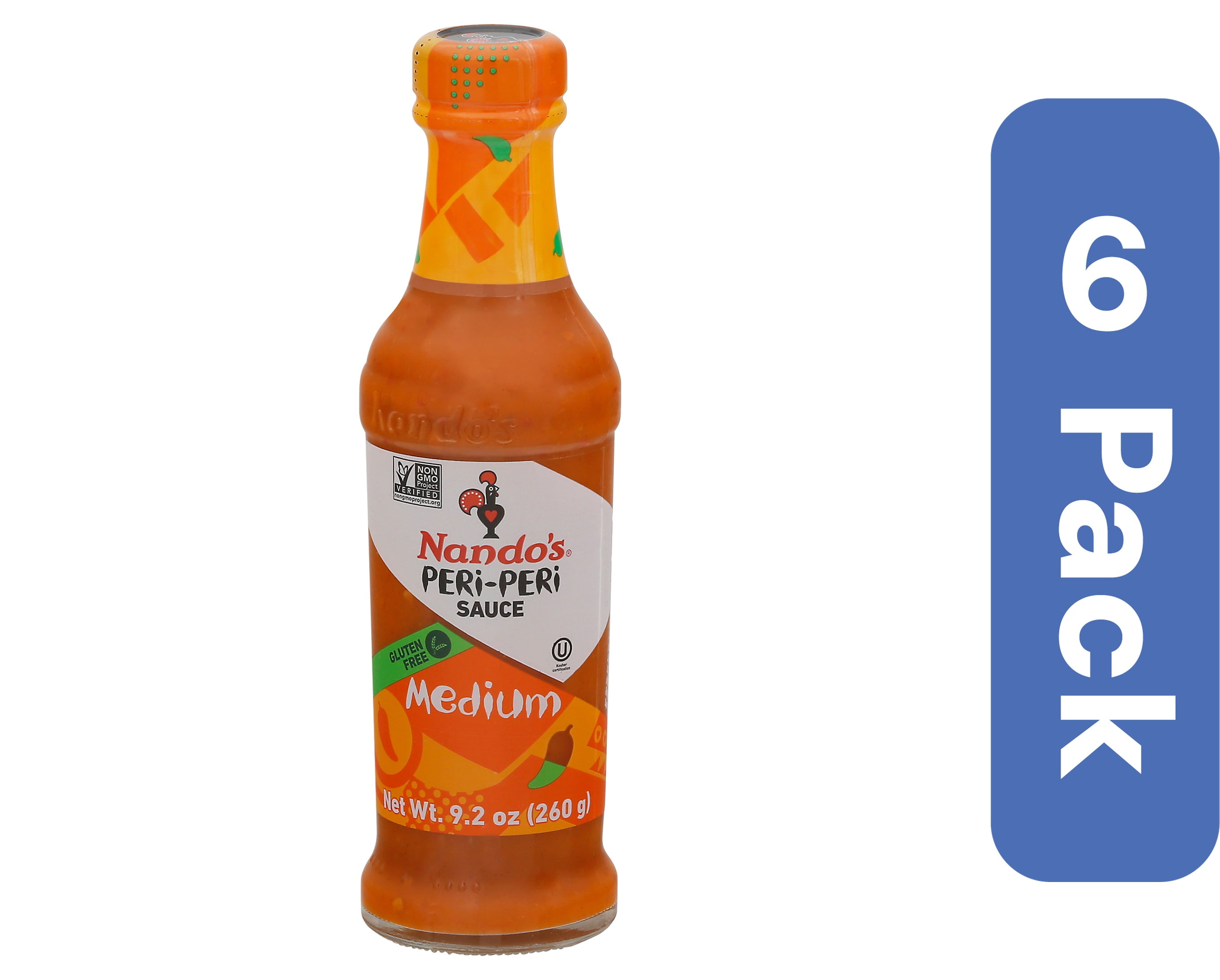 Nando's Hot Xtra Hot Peri Peri Sauce 9.2 oz (Pack Of 6) - Walmart.com