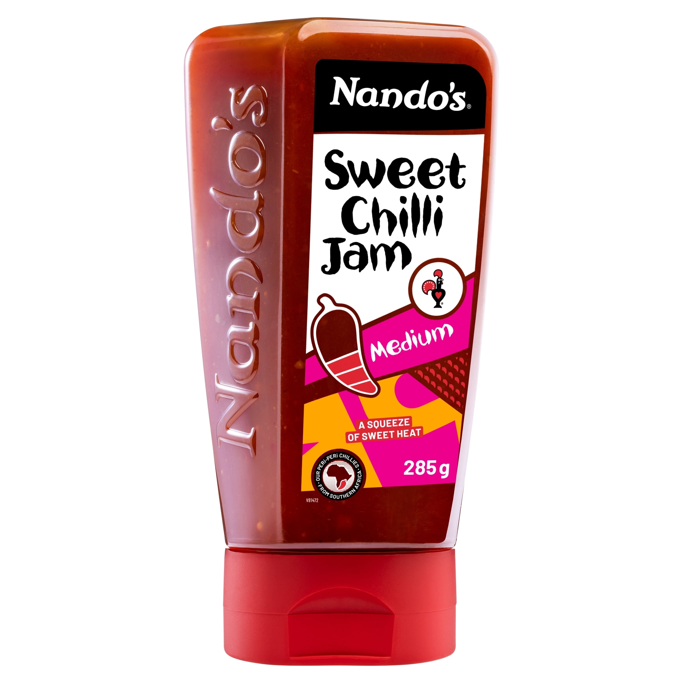 Nando's Sweet Chilli Jam Medium 285G, Imported from Britain