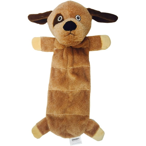 Nandog My BFF Suede Squeaker Rabbit Toy-Brown, Pk 1, Nandog Pet Gear