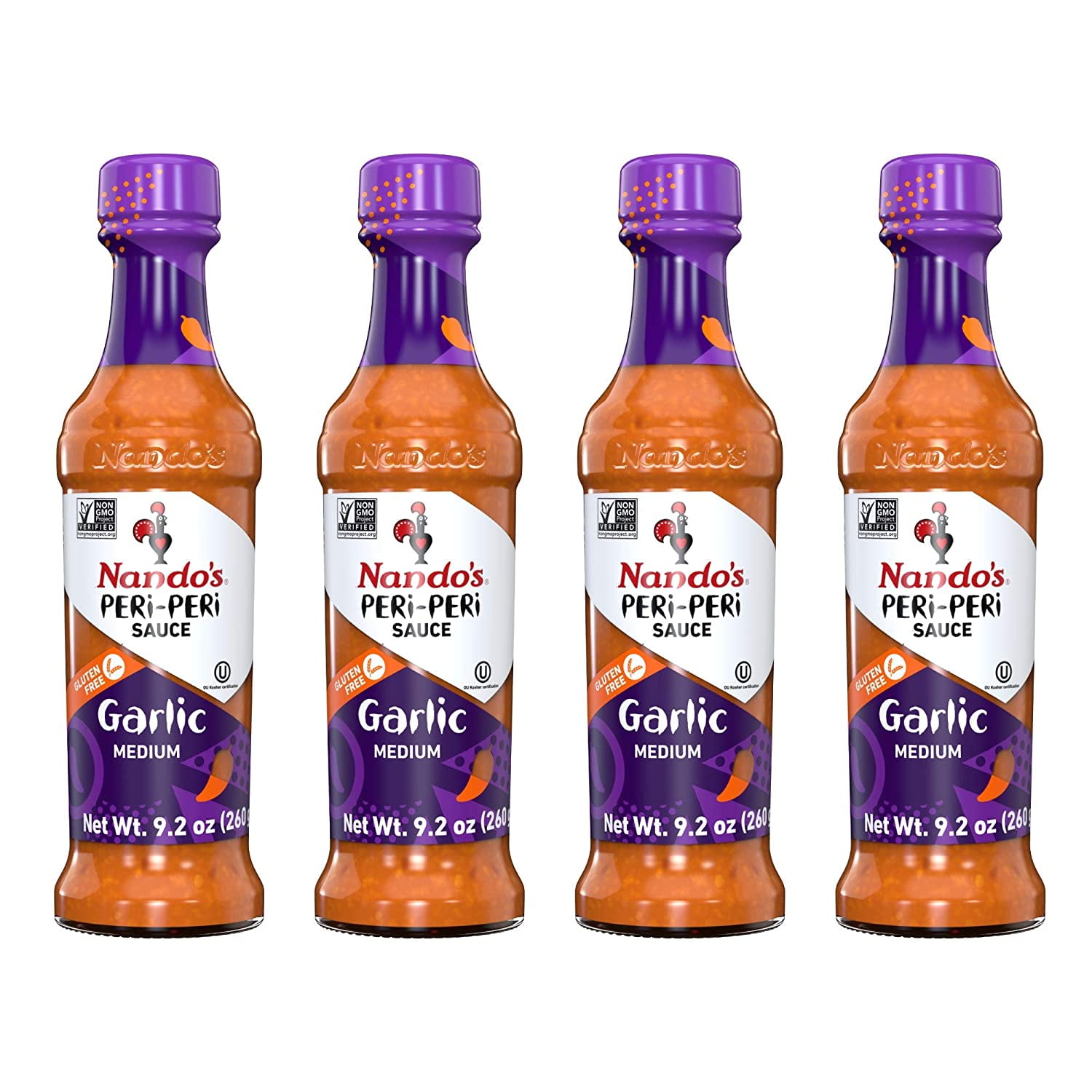 Nandos PERi PERi Garlic Sauce - Medium Heat Tangy Flavor | Gluten Free ...