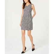 Nanette Lepore Animal Print Sheath Dress Cheetah 8